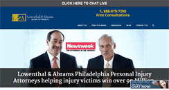 Desktop Screenshot of lowenthalabrams.com