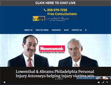 Tablet Screenshot of lowenthalabrams.com